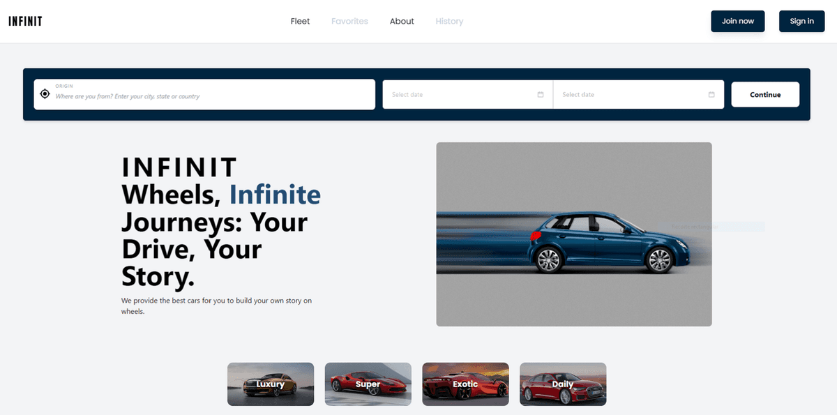 Project INFINIT-Ecommerce image